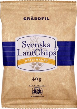 Chips Gräddfil liten